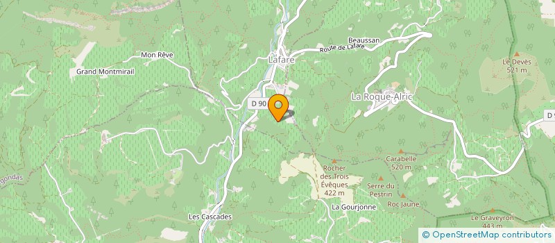 localisation de l'entreprise J'INSPIRE  GIGONDAS