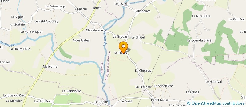 localisation de l'entreprise J'IRAI DANS LES SENTIERS à SAINT-AUBIN-DE-COURTERAIE