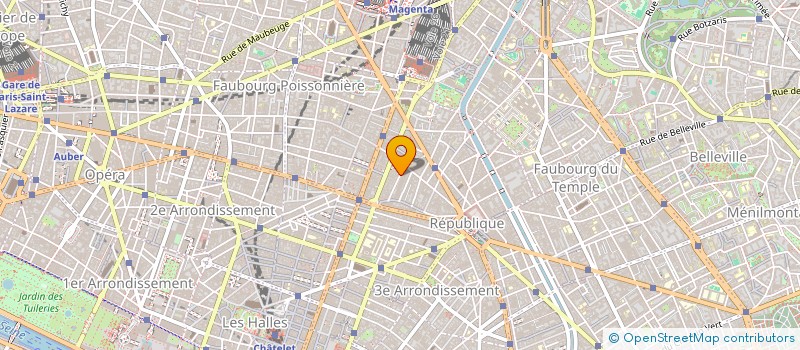 localisation de l'entreprise J & J  PARIS