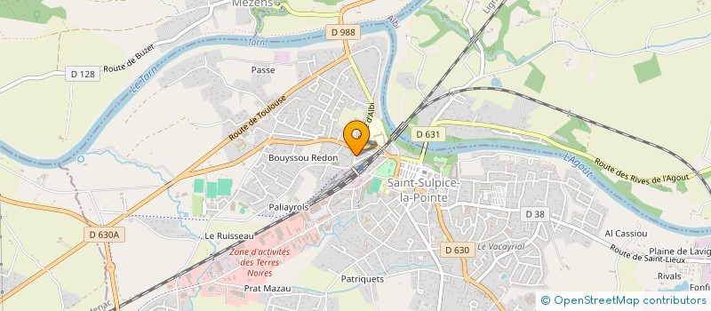 localisation de l'entreprise J&J  SAINT-SULPICE-LA-POINTE