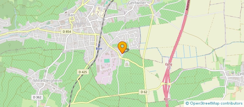 localisation de l'entreprise J-J  BARR