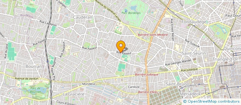 localisation de l'entreprise J&J  BORDEAUX