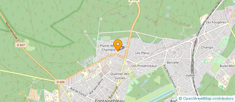 localisation de l'entreprise J.J.  FONTAINEBLEAU