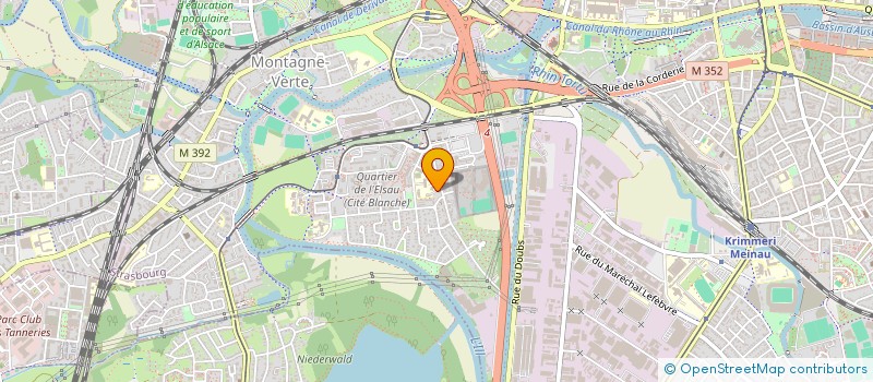 localisation de l'entreprise J&J  STRASBOURG