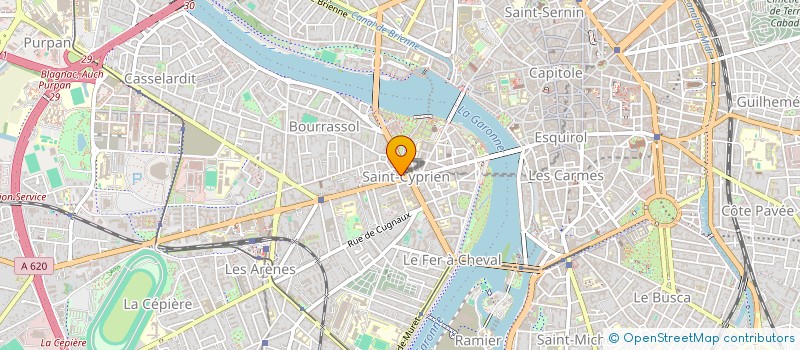 localisation de l'entreprise J&J ASSOCIES à TOULOUSE