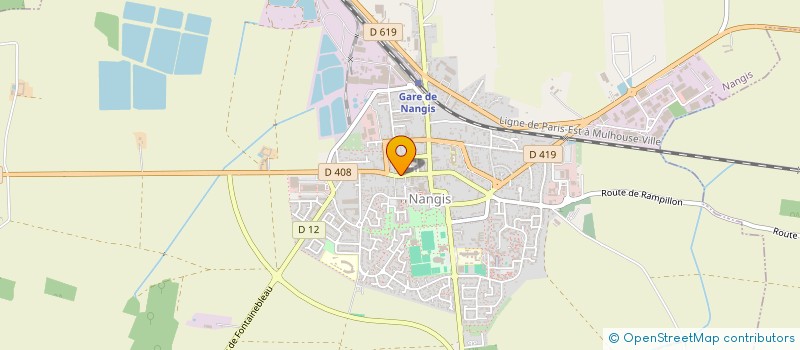 localisation de l'entreprise J&J BARBER SHOP  NANGIS