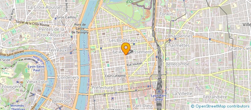 localisation de l'entreprise J.J.C  LYON