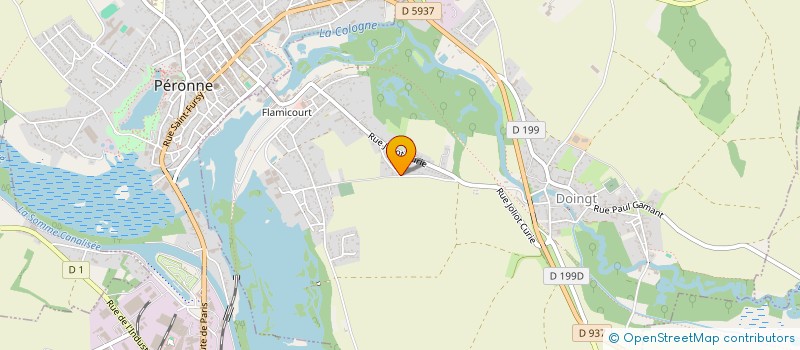 localisation de l'entreprise J.J.F  DOINGT