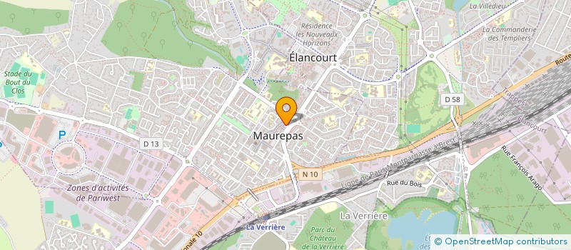 localisation de l'entreprise J&J IMMO  MAUREPAS