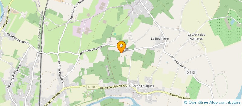 localisation de l'entreprise J&J IMMOBILIER 2  RIVES-DU-LOIR-EN-ANJOU