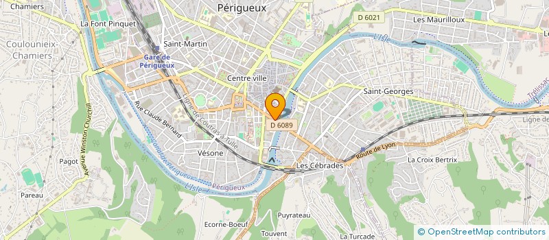 localisation de l'entreprise J&J INVEST à PERIGUEUX