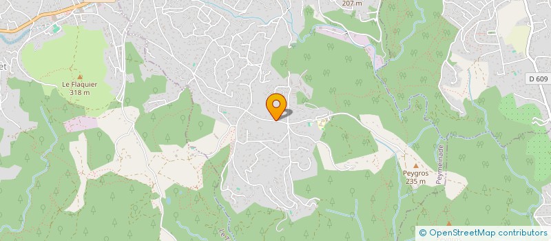 localisation de l'entreprise J & J INVESTMENT  PEYMEINADE