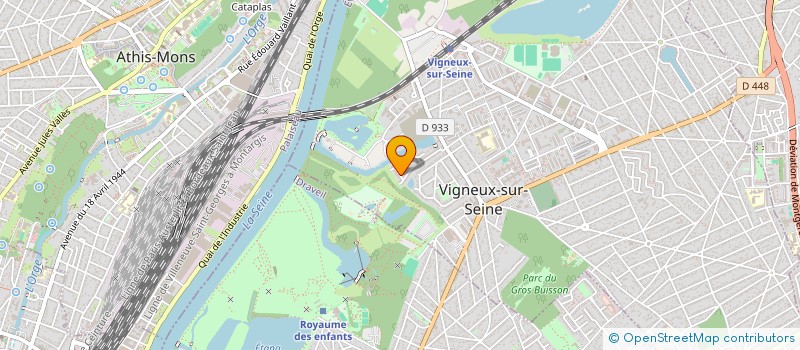 localisation de l'entreprise J.J.L.S à VIGNEUX-SUR-SEINE