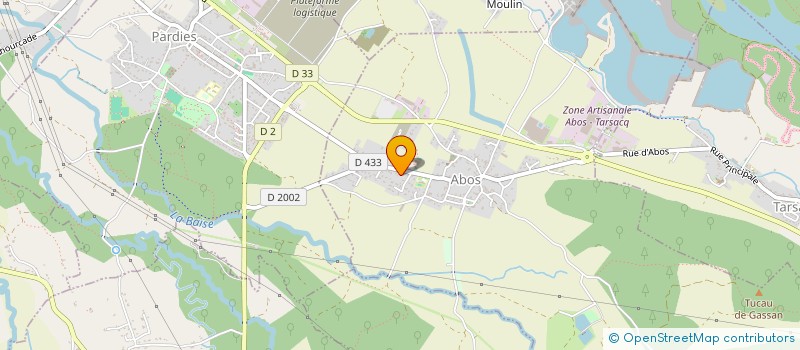 localisation de l'entreprise J&J MENUISERIE  LONS