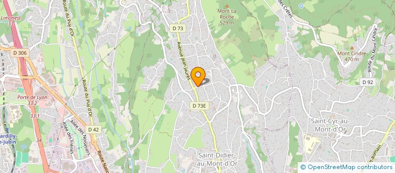 localisation de l'entreprise J&J PROPERTY  SAINT-DIDIER-AU-MONT-D'OR