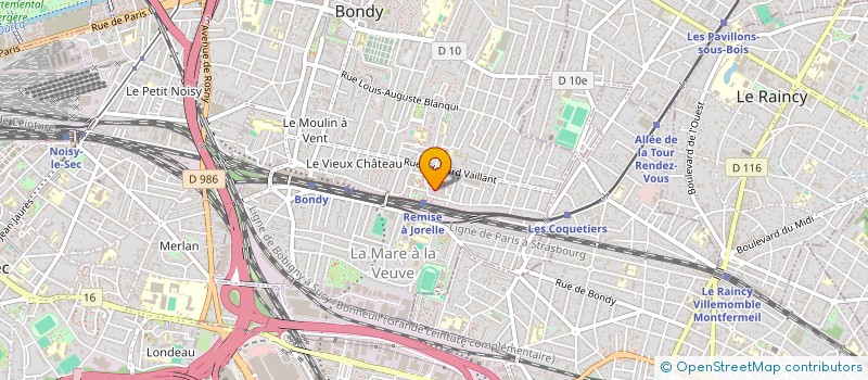 localisation de l'entreprise J.J PROPRETE SERVICES  BONDY