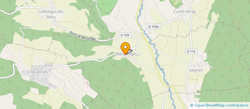 localisation de l'entreprise J.J.R. à MAREY-LES-FUSSEY