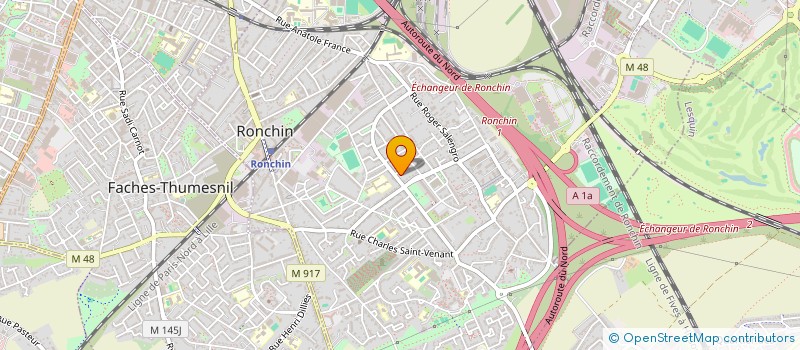 localisation de l'entreprise J & J RANDRIA  RONCHIN