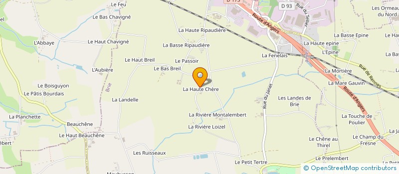 localisation de l'entreprise J.J.S. FINANCES à BRIE