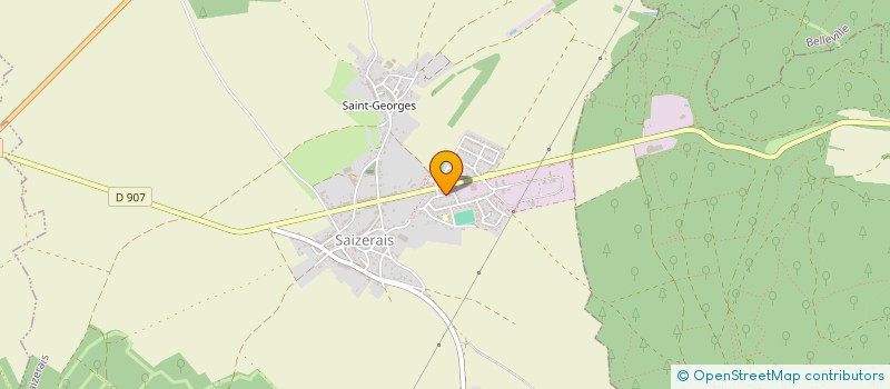 localisation de l'entreprise J&K DANSE  SAIZERAIS