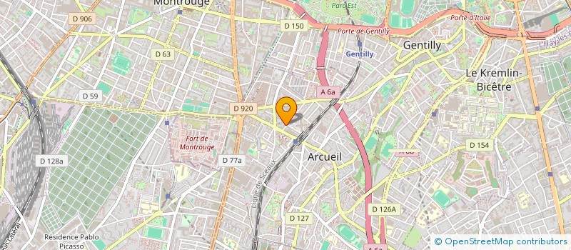 localisation de l'entreprise J.K EXOTIC  ARCUEIL