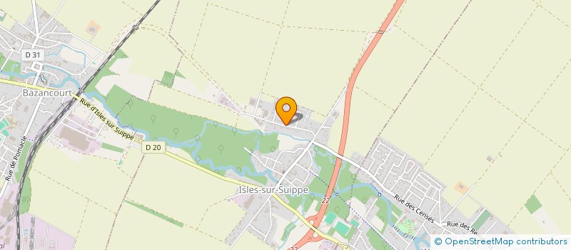 localisation de l'entreprise J & K IMMO 2  ISLES-SUR-SUIPPE