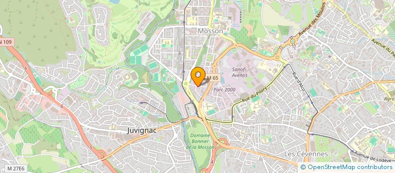 localisation de l'entreprise J&K TRANSPORTS à MONTPELLIER
