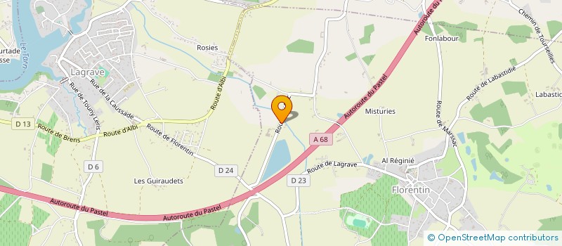 localisation de l'entreprise J. KERWICK à GAILLAC