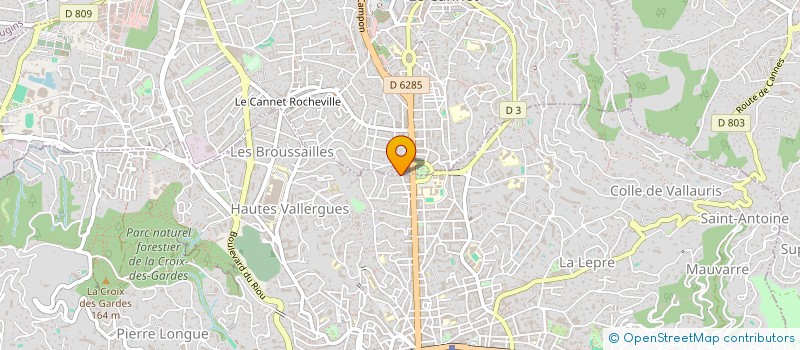 localisation de l'entreprise J KONSEIL  VALBONNE