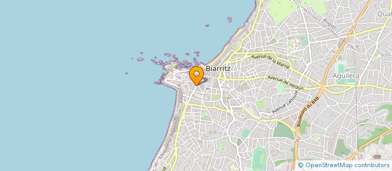 localisation de l'entreprise J.L. 2M. à BIARRITZ