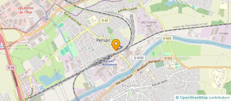 localisation de l'entreprise J.L  PERSAN