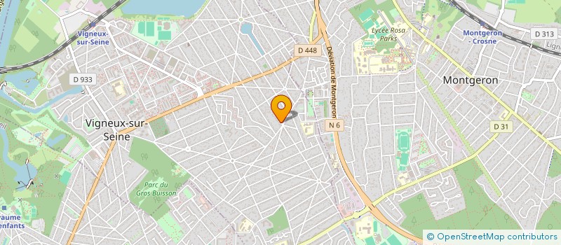 localisation de l'entreprise J & L à VIGNEUX-SUR-SEINE