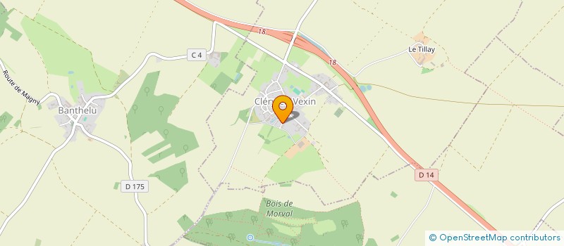 localisation de l'entreprise J&L  CLERY-EN-VEXIN