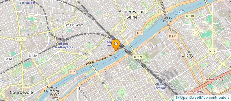 localisation de l'entreprise J.L.C.  LE POULIGUEN