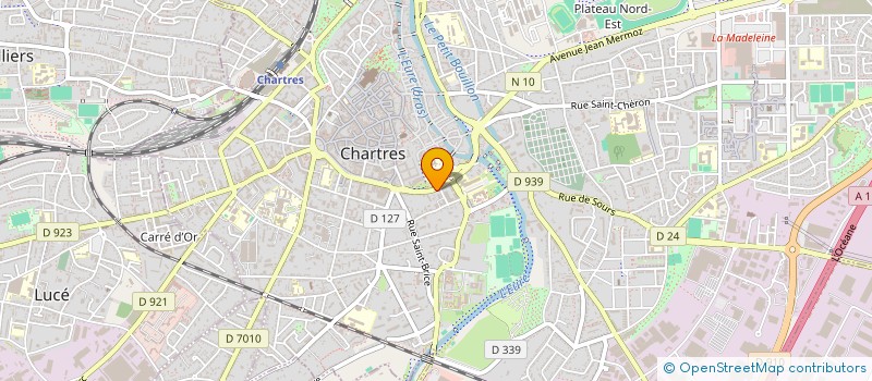 localisation de l'entreprise J.L.C. à CHARTRES