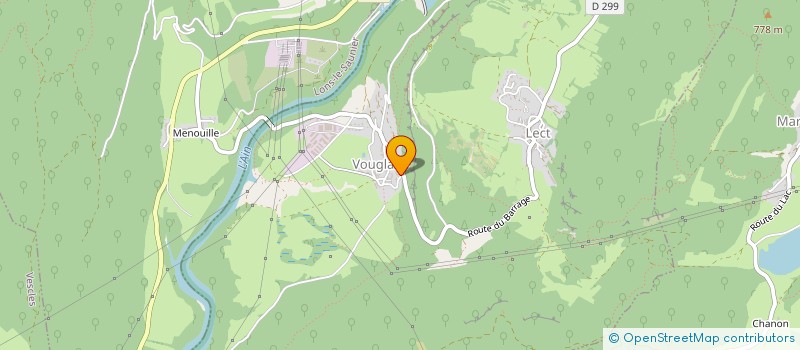 localisation de l'entreprise J.L.C.  LECT