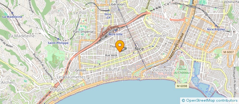 localisation de l'entreprise J.L.C-B.T.P à NICE