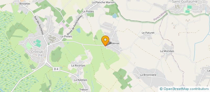 localisation de l'entreprise J.L.C.V.  CROSSAC