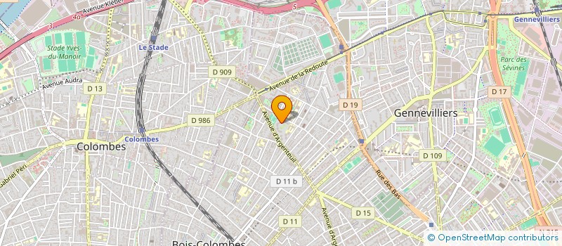 localisation de l'entreprise J.L. CONSEIL  ASNIERES-SUR-SEINE