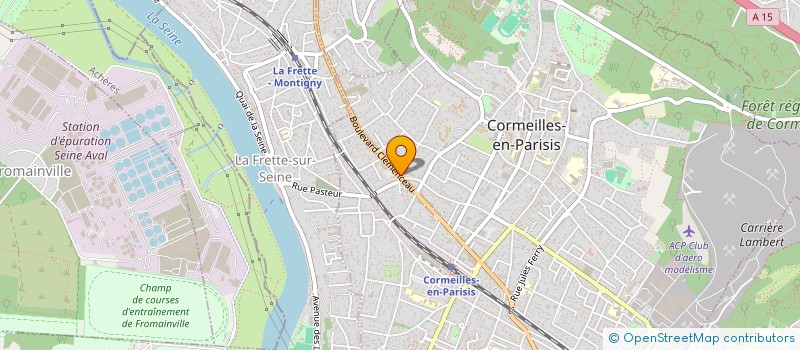 localisation de l'entreprise J L DECO à CORMEILLES-EN-PARISIS