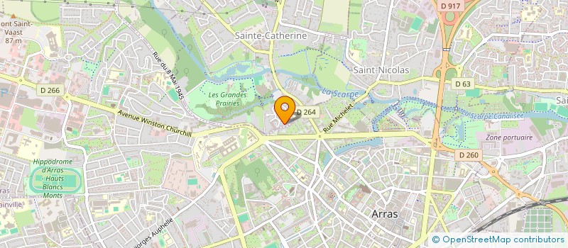 localisation de l'entreprise J.L. DEVELOPPEMENT  SAINTE-CATHERINE