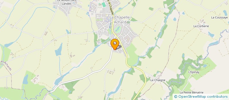 localisation de l'entreprise J.L.E.M.  LES ACHARDS