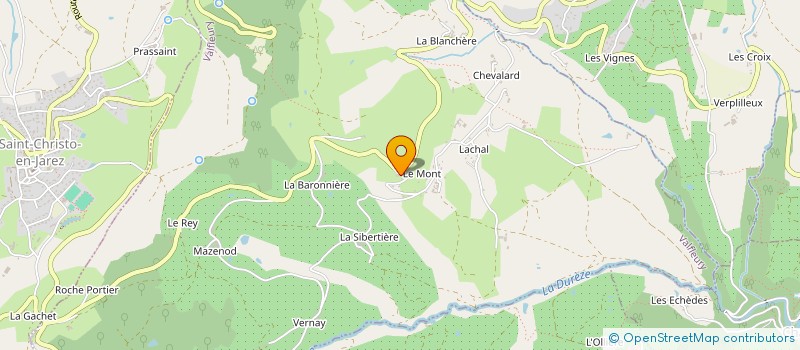 localisation de l'entreprise J.L ENERGIE GAZ  VALFLEURY