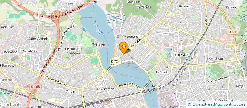 localisation de l'entreprise J.L.H. ASSURANCES  LANESTER