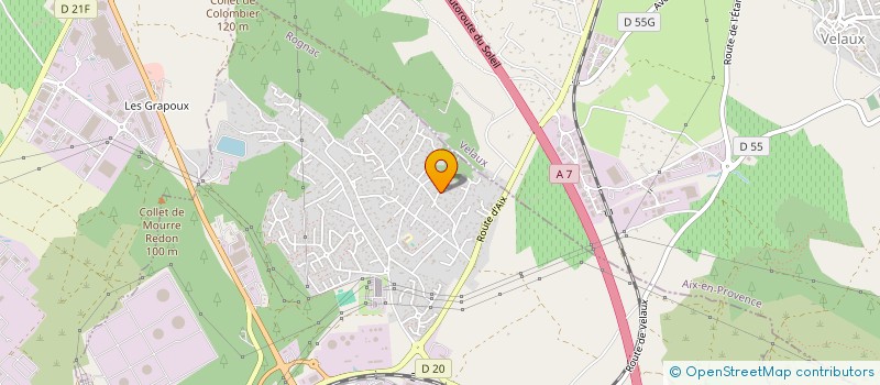 localisation de l'entreprise J.L. INGENIERIE  ROGNAC