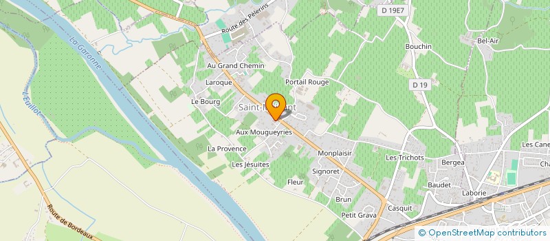 localisation de l'entreprise J.L. JEAN  SAINT-MAIXANT