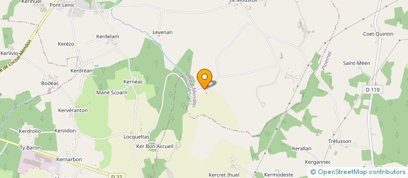 localisation de l'entreprise J.L.K.  LOCOAL-MENDON