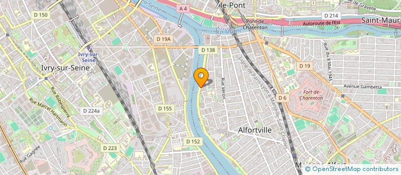 localisation de l'entreprise J&L LOCATION à ALFORTVILLE