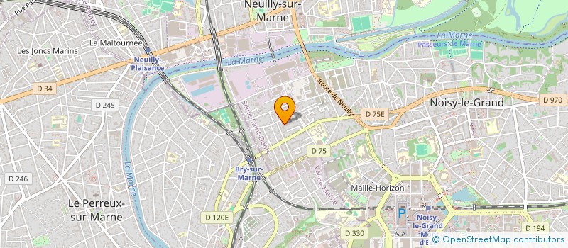 localisation de l'entreprise J L M BATIR à NOISY-LE-GRAND
