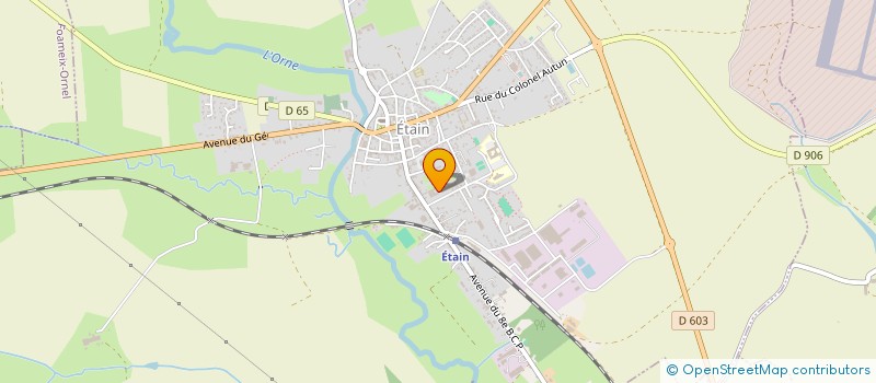 localisation de l'entreprise J.L.M. EQUIPEMENT  ETAIN